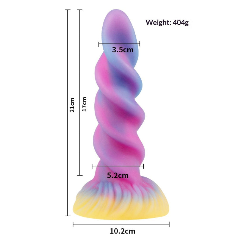 Glow in The Dark Platinum Silicone Dildo for Women Adult Sex Toys Extra Large Realistic Penis Vibrator for G Spot Clitoral Stimulation