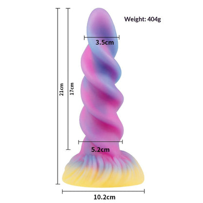 Glow in The Dark Platinum Silicone Dildo for Women Adult Sex Toys Extra Large Realistic Penis Vibrator for G Spot Clitoral Stimulation