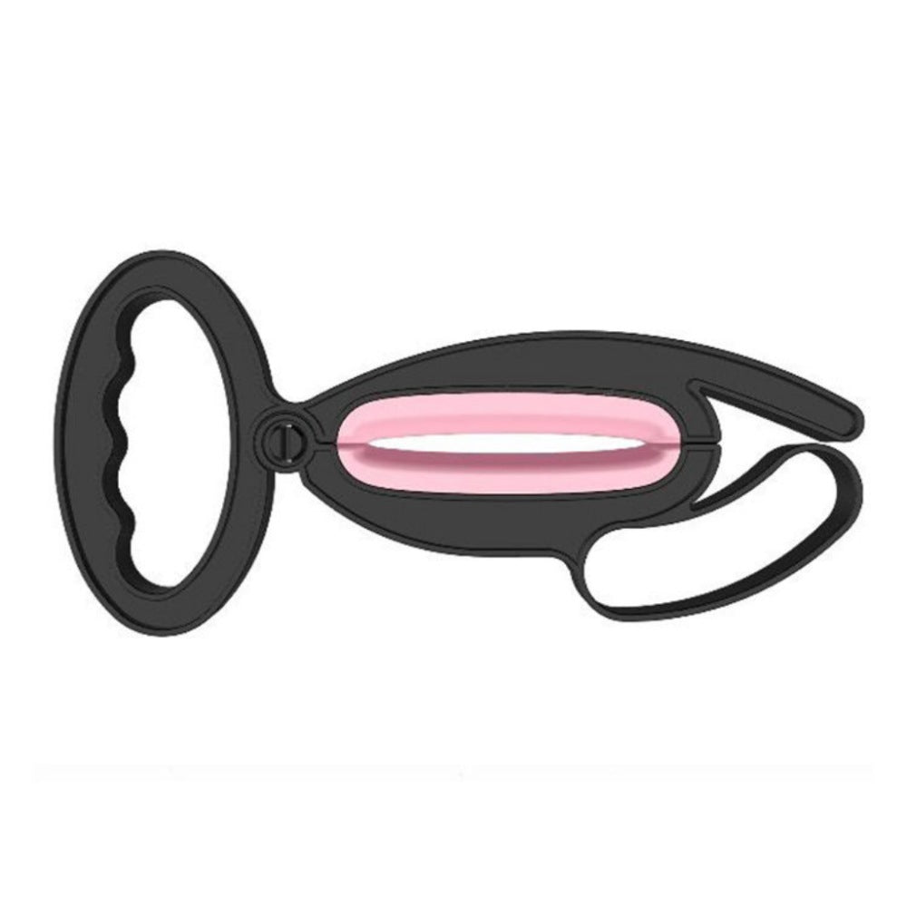 Male Penis Stretcher Enhancer Soft Silicone Cock Ring Locking Trainer for Men's Sexual Pleasure and Stamina Improvement