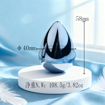 Premium Anal Hook Kit Stainless Steel Detachable Anal Hook with 3 Replaceable Hook Sizes for BDSM Sensation Play and Beginner Exploration