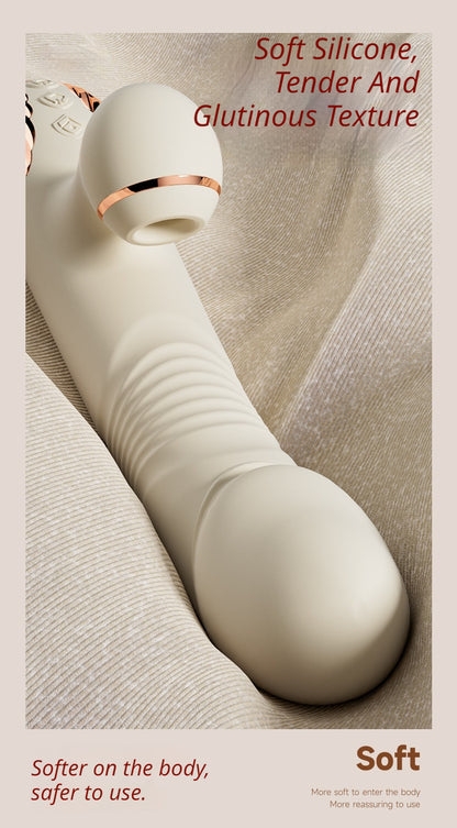 Woman Vibrator Powerful G Spot Clitoral Stimulator Rechargeable Waterproof Silicone Adult Sex Toys for Women Couples Pleasure Masturbation Massager with 10 Vibration Modes