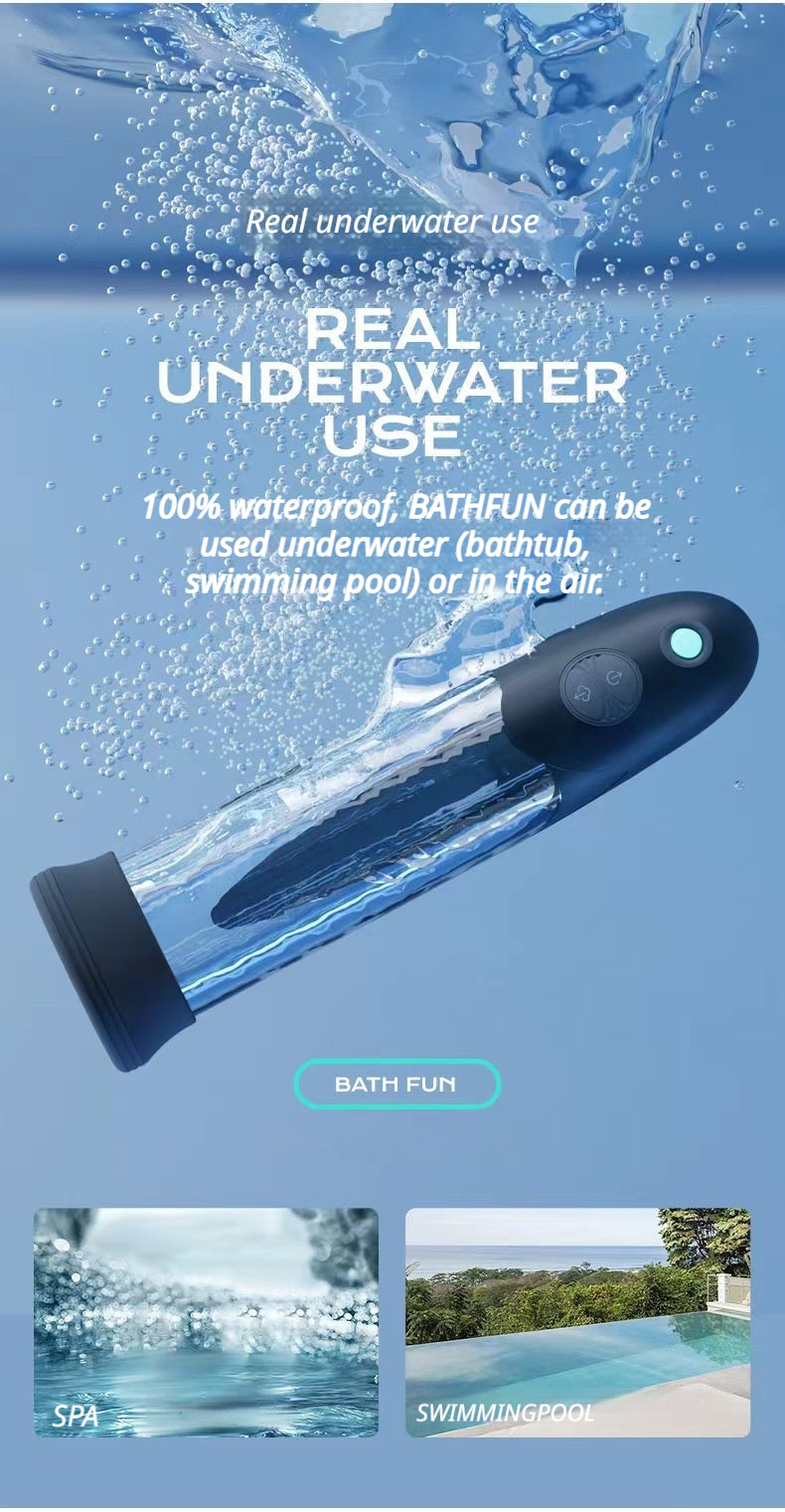 Premium Waterproof Penis Endurance Trainer Male Enhancement Device for Sensitivity Reduction and Extended Pleasure