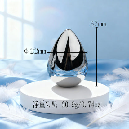 Premium Anal Hook Kit Stainless Steel Detachable Anal Hook with 3 Replaceable Hook Sizes for BDSM Sensation Play and Beginner Exploration