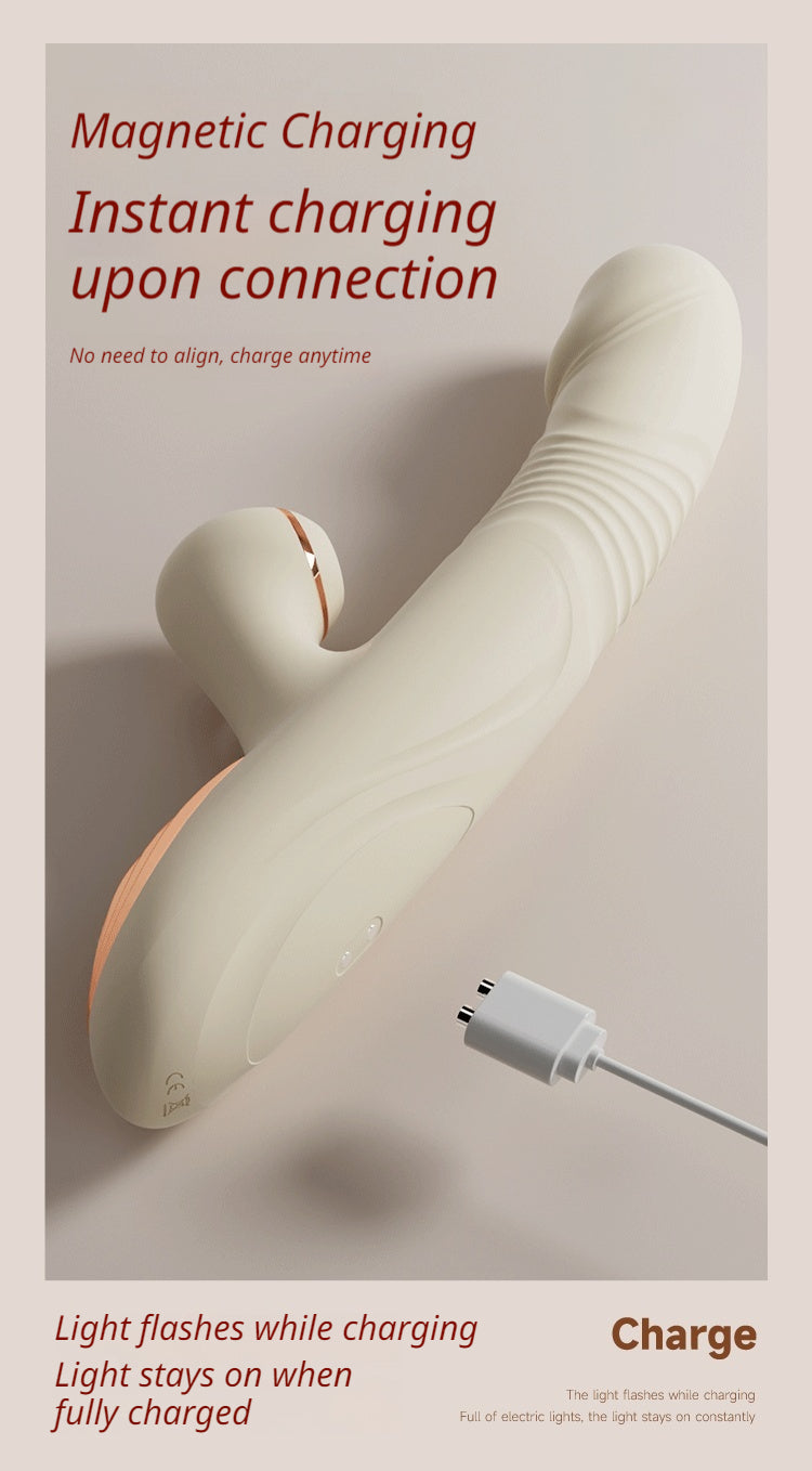 Woman Vibrator Powerful G Spot Clitoral Stimulator Rechargeable Waterproof Silicone Adult Sex Toys for Women Couples Pleasure Masturbation Massager with 10 Vibration Modes