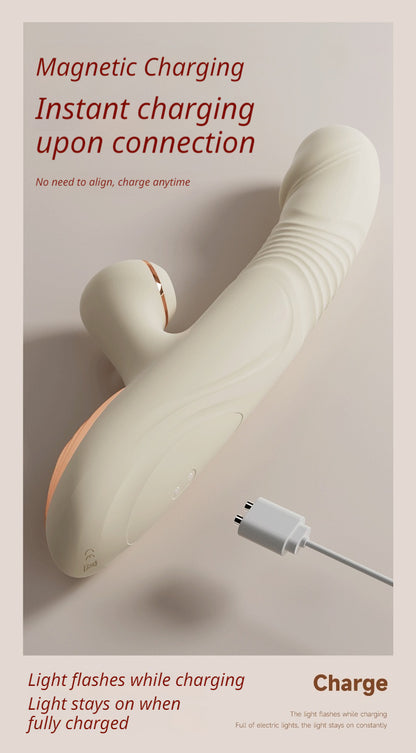 Woman Vibrator Powerful G Spot Clitoral Stimulator Rechargeable Waterproof Silicone Adult Sex Toys for Women Couples Pleasure Masturbation Massager with 10 Vibration Modes