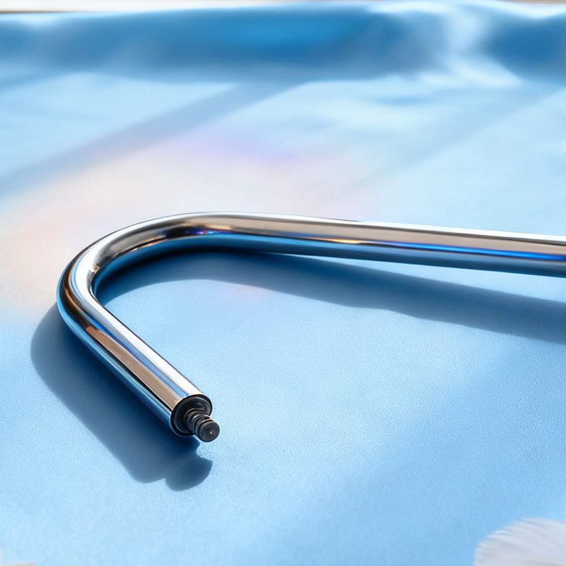 Premium Anal Hook Kit Stainless Steel Detachable Anal Hook with 3 Replaceable Hook Sizes for BDSM Sensation Play and Beginner Exploration