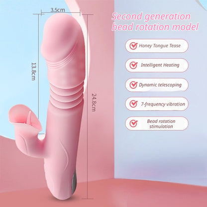 Woman Vibrator Powerful G Spot Clitoral Stimulator Rechargeable Waterproof Silicone Adult Sex Toys for Women Couples Pleasure Masturbation Massager with 10 Vibration Modes