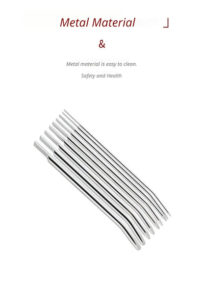 Premium 304 Stainless Steel Urethral Sounding Rod Metal Penis Plug Dilator for Men Adult Sensual Play Stretching Expansion and Masturbation Enhancement