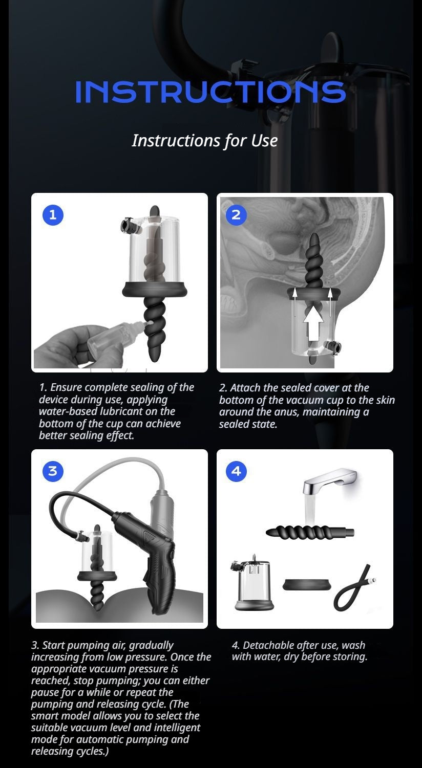 Advanced Anal Sex Toy for Men Rechargeable Waterproof Prostate Stimulator with Remote and Vibration Modes for Powerful Orgasms