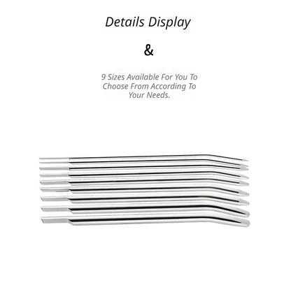 Premium 304 Stainless Steel Urethral Sounding Rod Metal Penis Plug Dilator for Men Adult Sensual Play Stretching Expansion and Masturbation Enhancement
