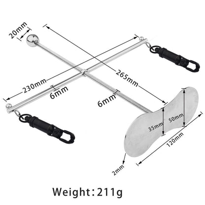 Stainless Steel Nipple Clamps for Women Adjustable Rotating Stretching Adult Toys Sensual BDSM Play