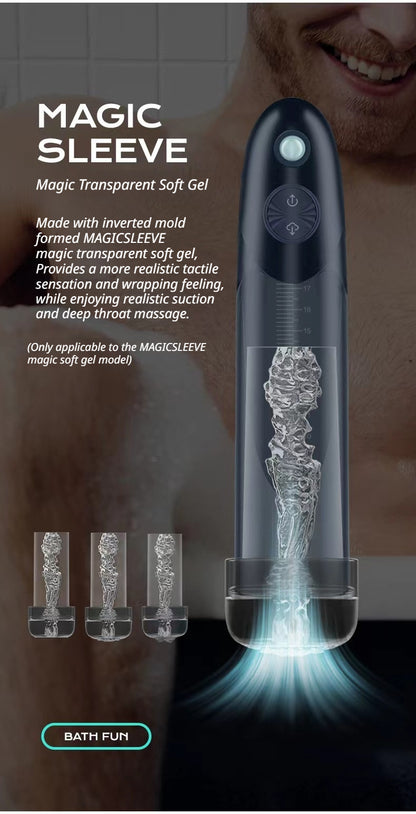 Premium Waterproof Penis Endurance Trainer Male Enhancement Device for Sensitivity Reduction and Extended Pleasure