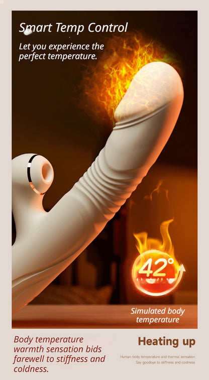 Woman Vibrator Powerful G Spot Clitoral Stimulator Rechargeable Waterproof Silicone Adult Sex Toys for Women Couples Pleasure Masturbation Massager with 10 Vibration Modes