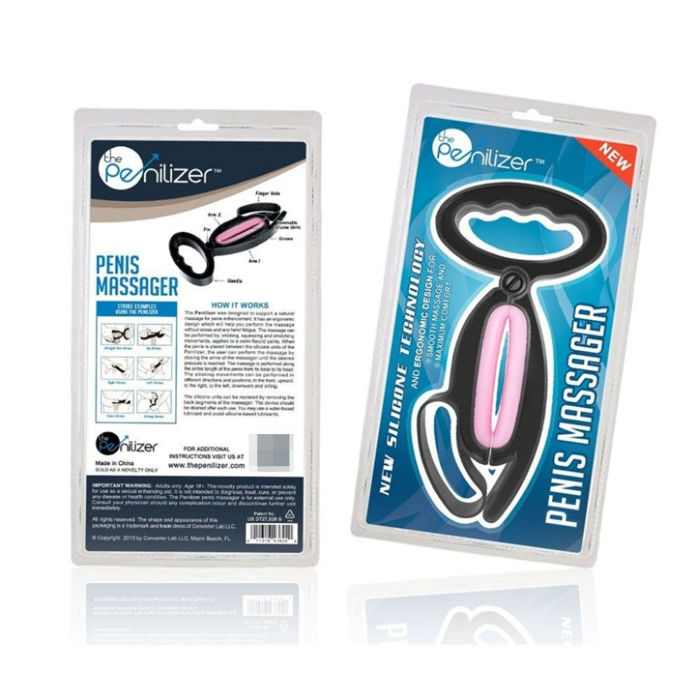 Male Penis Stretcher Enhancer Soft Silicone Cock Ring Locking Trainer for Men's Sexual Pleasure and Stamina Improvement