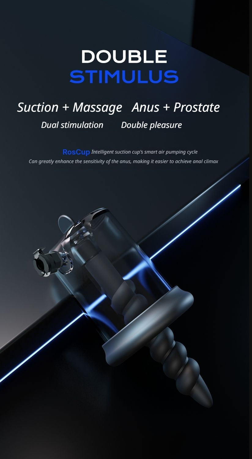 Advanced Anal Sex Toy for Men Rechargeable Waterproof Prostate Stimulator with Remote and Vibration Modes for Powerful Orgasms