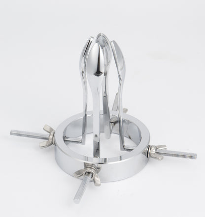 Metal Anal Expander for Men and Women SM Play Advanced Stainless Steel Butt Plug Kit with Vaginal Speculum Adult Sensual Toys