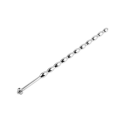 Stainless Steel Urethral Sounding Plug with Gourd Beads Metal Urethral Dilator for Men Advanced Masturbation Expansion Kit 903