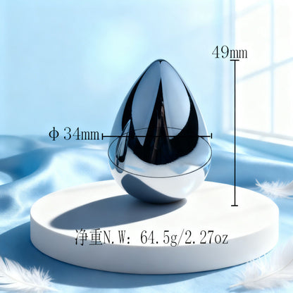 Premium Anal Hook Kit Stainless Steel Detachable Anal Hook with 3 Replaceable Hook Sizes for BDSM Sensation Play and Beginner Exploration