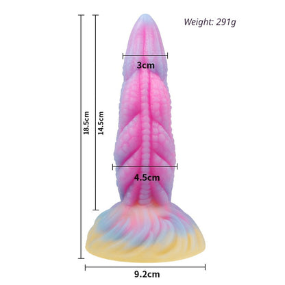 Glow in The Dark Platinum Silicone Dildo for Women Adult Sex Toys Extra Large Realistic Penis Vibrator for G Spot Clitoral Stimulation