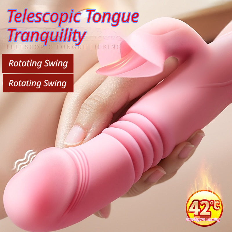Woman Vibrator Powerful G Spot Clitoral Stimulator Rechargeable Waterproof Silicone Adult Sex Toys for Women Couples Pleasure Masturbation Massager with 10 Vibration Modes