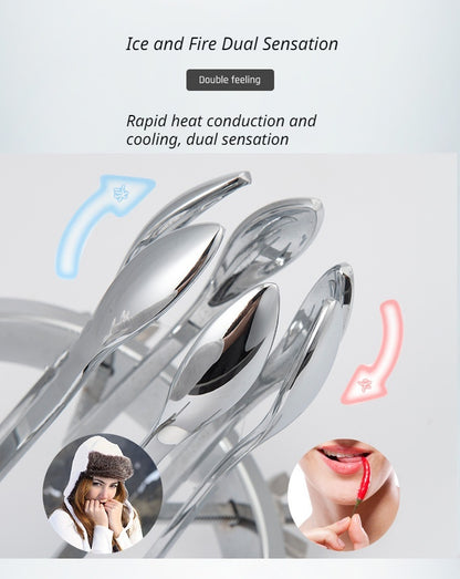 Metal Anal Expander for Men and Women SM Play Advanced Stainless Steel Butt Plug Kit with Vaginal Speculum Adult Sensual Toys